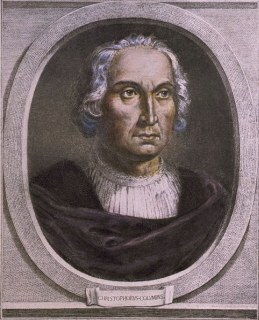 Retrato de don Cristóbal Colón.