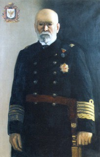 Retrato al óleo de don José Pidal y Rebollo. Trigésimo tercer Capitán General de la Real Armada. Ministro de Marina.