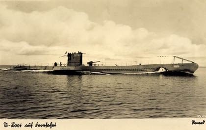 Foto del submarino U-34