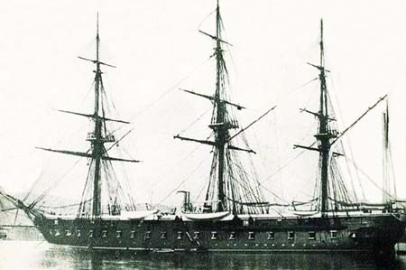 Foto fragata de 1ª clase Almansa.