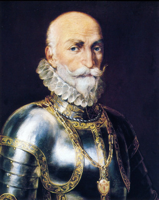 Retrato de don Álvaro de Bazán. Cortesía del Museo Naval de Madrid.