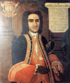 Oleo de D. Antonio Serrano.