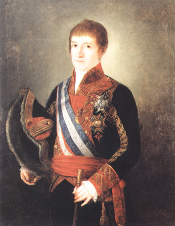  Retrato de don Félix Ignacio de Tejada y Suárez de Lara. XIII Capitán General de la Real Armada. Caballero de la Real y Militar Orden de Santiago. Comendador de Villafranca en la misma Orden. Consejero del Supremo de Guerra. Gran Cruz de la Real y Muy Distinguida Orden de Carlos III. Gran Cruz de la Real y Militar Orden de San Hermenegildo. Gentil-Hombre de Cámara con entrada y llave de S. M. don Carlos IV.