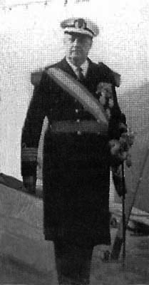 Don Felipe José Abárzuza y Oliva. Almirante de la Real Armada Española. Ministro de Marina.