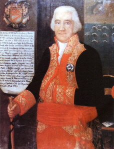 Óleo de don José de Córdova y Córdova Lasso de la Vega y Ramos. Teniente general de la Real Armada Española.