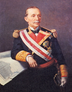 Óleo de don Juan Bautista Antequera y Bobadilla. Vicealmirante de la Real Armada Española. Cruz de la Real y Militar Orden de San Fernando de 1ª clase. 28 de junio de 1844. Gran Cruz de la Real y Muy Distinguida Orden Española de Carlos III. Ministro de Marina en 1876 y 1884. Creador de la Revista General de Marina. Senador del Reino.