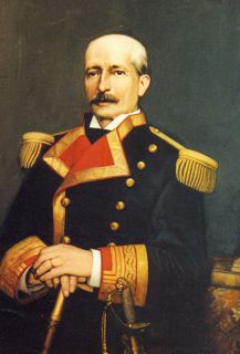 Retrato de don Juan Bautista Viniegra y Mendoza. XXXII Capitán General de la Real Armada Española. Ingeniero hidrógrafo.