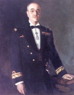 Retrato al óleo de don Julio Fernando Guillén Tato.