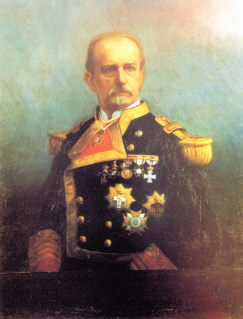  Retrato de don Luis Cadarso y Rey de Andrade. Capitán de navío de la Real Armada Española.