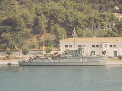 Foto del dragaminas Duero.