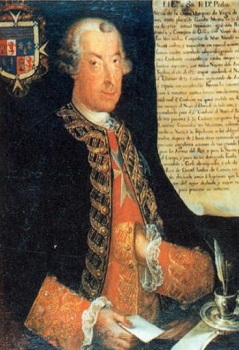  Retrato al oleo de don Pedro Mesía de la Cerda y de los Ríos.