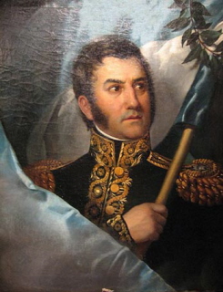 General San Martín. Protector del Perú.