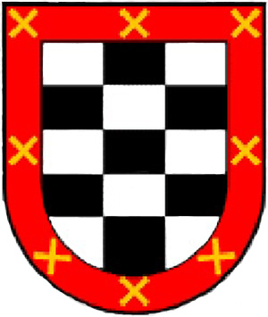 Escudo del marquesado de Santa Cruz.