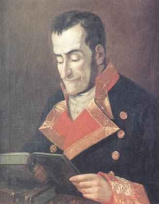 Óleo de don Saturnino Montojo y Díaz. Brigadier de la Real Armada Española.