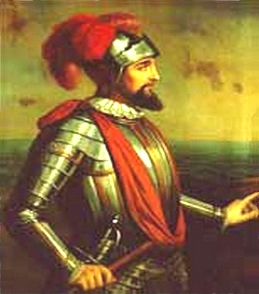 Óleo de don Vasco Núñez de Balboa