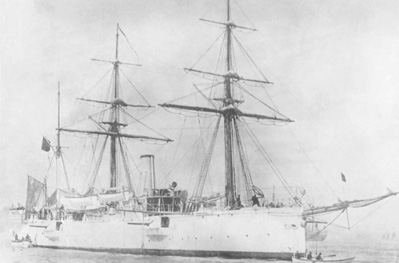  Foto del crucero Velasco.